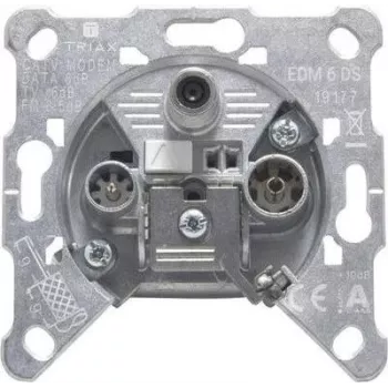 TRIAX EDM 6 3-weg enkelvoudige uitgang DATA 5-1.800MHz 6dB 306271 (306271)