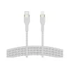 Belkin BOOST CHARGE - Lightning-kabel - 24 pin USB-C mannelijk naar Lightning mannelijk - 1 m - wit - voor Apple iPad/iPhone/iPod (Lightning)