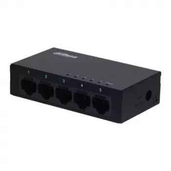 Dahua Technology SG1005-EUR netwerkswitch unmanaged L2 Gigabit Ethernet (10/100/1000) zwart