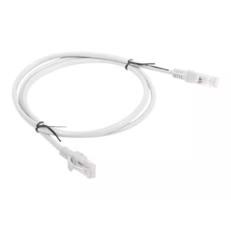 Netwerkkabel LANBERG PCU5-10CC-0100-S RJ-45 Cat5e U/UTP, 1 m, grijs