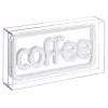 Neon LED-lichtreclame ActiveJet AJE-NEON COFFEE, veelkleurig, USB 5V, opbouwmontage, AS-kunststof frame
