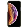 Telefoonhoes Krusell Birka voor Apple iPhone 11 Pro, donkerbruine hoes in leerlook