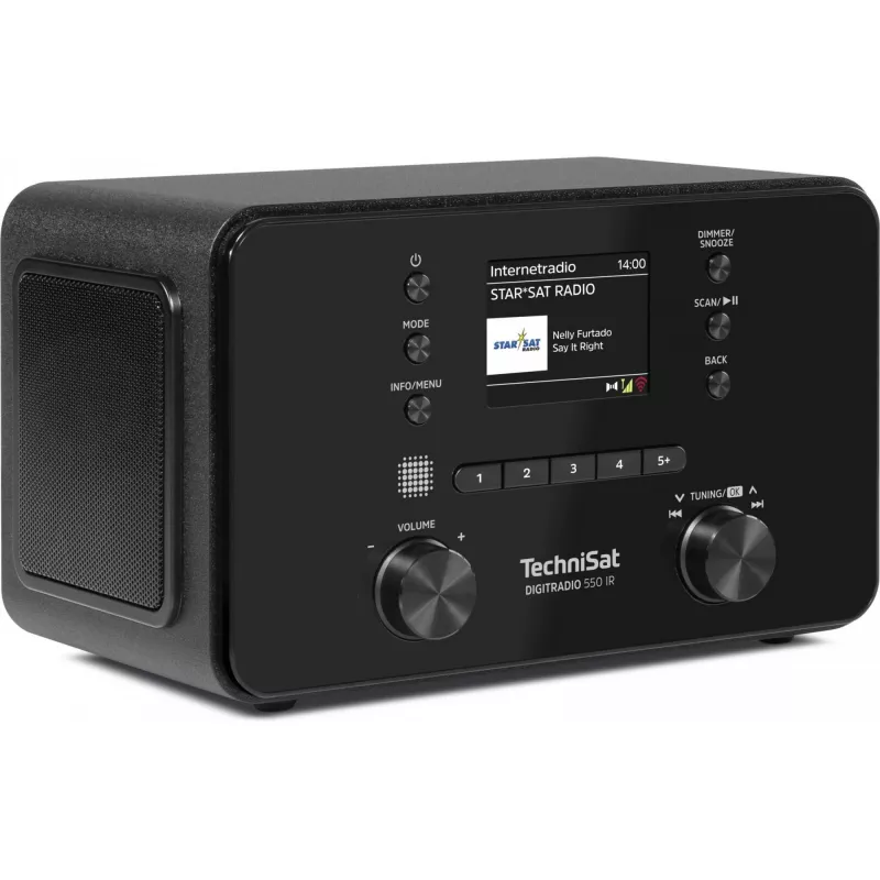 Personalradio TechniSat DigitRadio 550 IR digitaal DAB+ FM 100W
