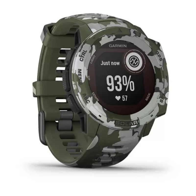 GPS-horloge Garmin Instinct Solar Camo Edition camouflage