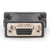 Assmann DVI-adapter. DVI(24+5) - HD15 M/F. DVI-I Dual-Link. bl (AK-320504-000-S)