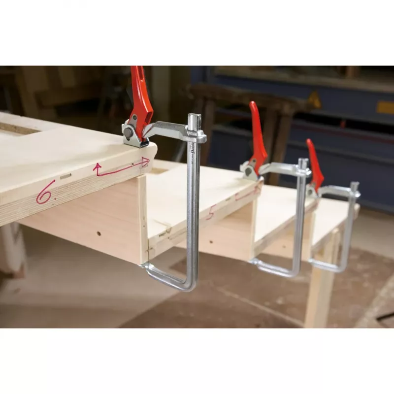 Hevelklem classiX GSH12 (zilver/rood, 120 / 60)
