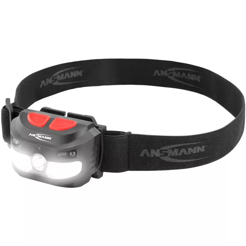 Hoofdlamp Ansmann HD250RS zwart COB LED 4W IP54