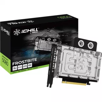INNO3D iChill GeForce RTX 5080 FROSTBITE 16GB GDDR7 grafische kaart