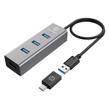 USB-hub GRAUGEAR G-HUB4-AC