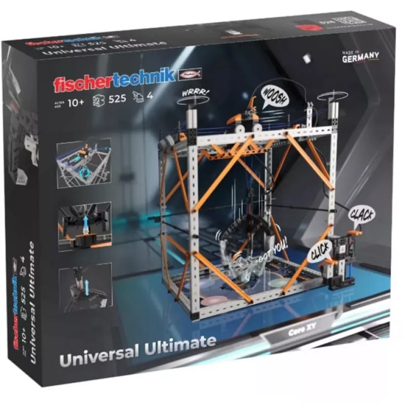 Leerbouwdoos Fischertechnik Universal Ultimate 576102 — modulaire onderdelen om te leren en prototypen