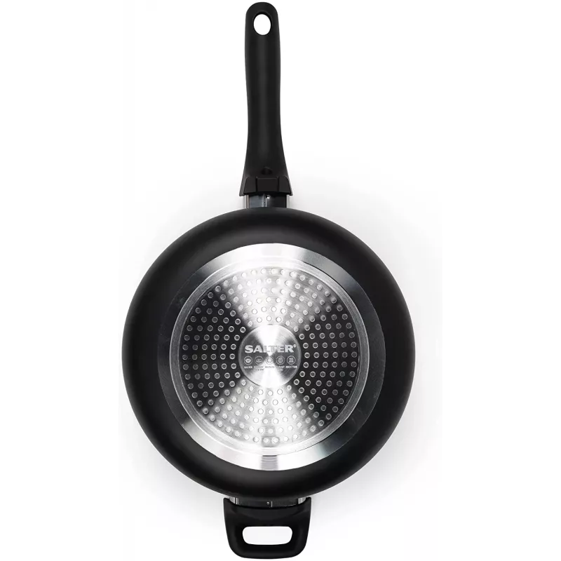 Pannenset Russell Hobbs RH01840EU7 – 4-delig stapelbaar, metallic gemarmerd