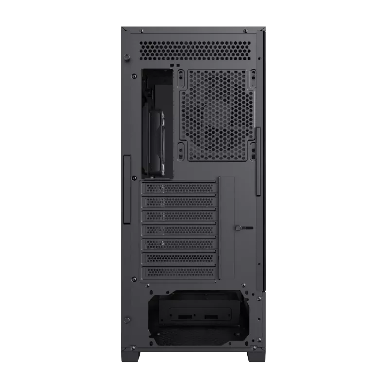 Gamemax behuizing | VISTA 2 AB | zwart | midi-tower | voeding niet inbegrepen