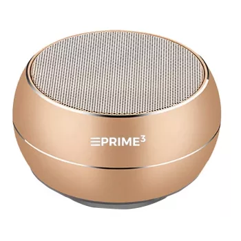 Prime3 luidspreker PRIME 3 Bluetooth-luidspreker SOUL ABT03GL (goud) (5h, oplaadbare accu), Bluetooth-luidspreker, goud