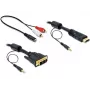 Videokabel-adapter DeLOCK 84455