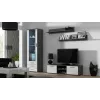 Cama TV-standaard SOHO 140 grijs/wit glanzend