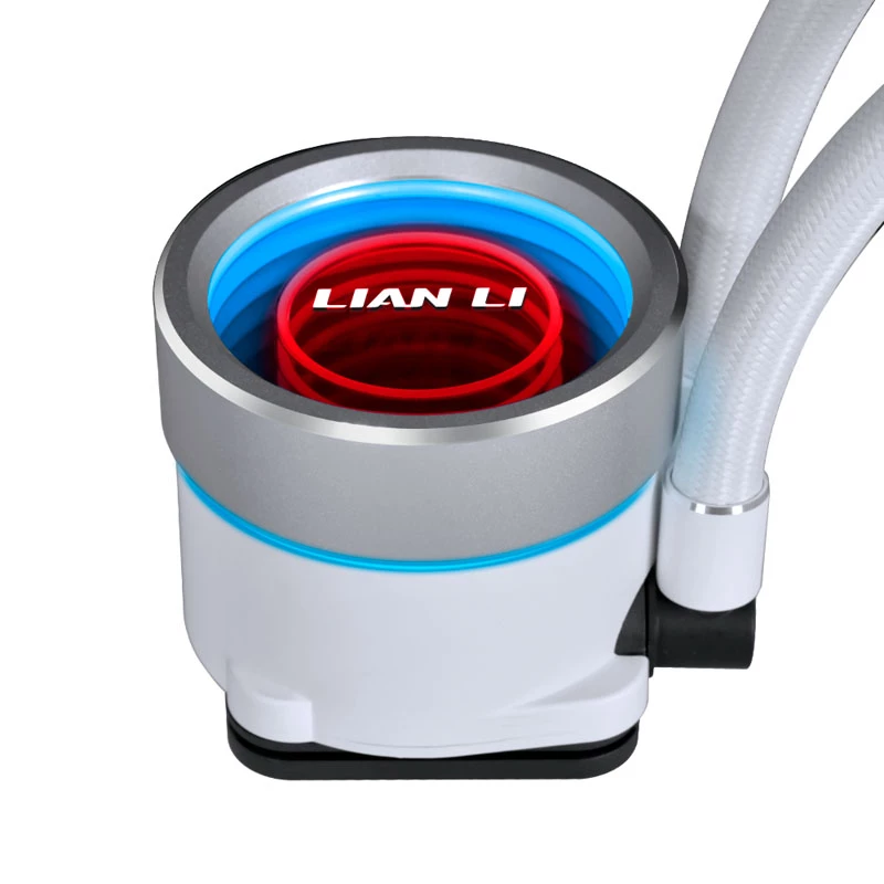 All-in-One-vloeistofkoeler Lian Li Galahad II Trinity 12 cm wit