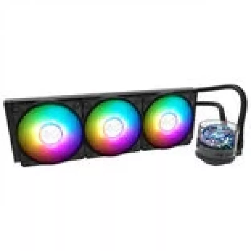 InWin Modfree Deluxe big-tower gehard glas + InWin NR36 ARGB AiO-waterkoeling - 360 mm