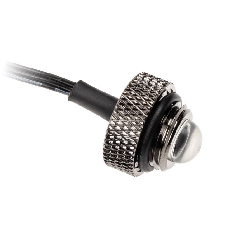 XSPC ARGB LED-stop G1/4 5V 3-pins, zwart/chroom