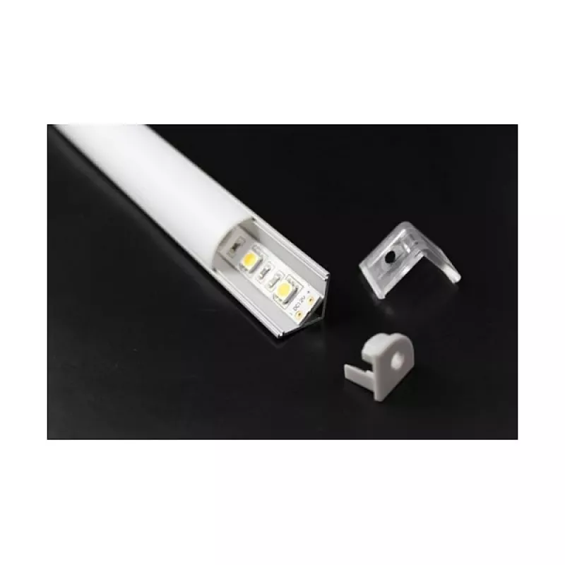 Synergy 21 S21-LED-PR20197 - modulair profiel - wit - aluminium - 2 m (S21-LED-PR20197)