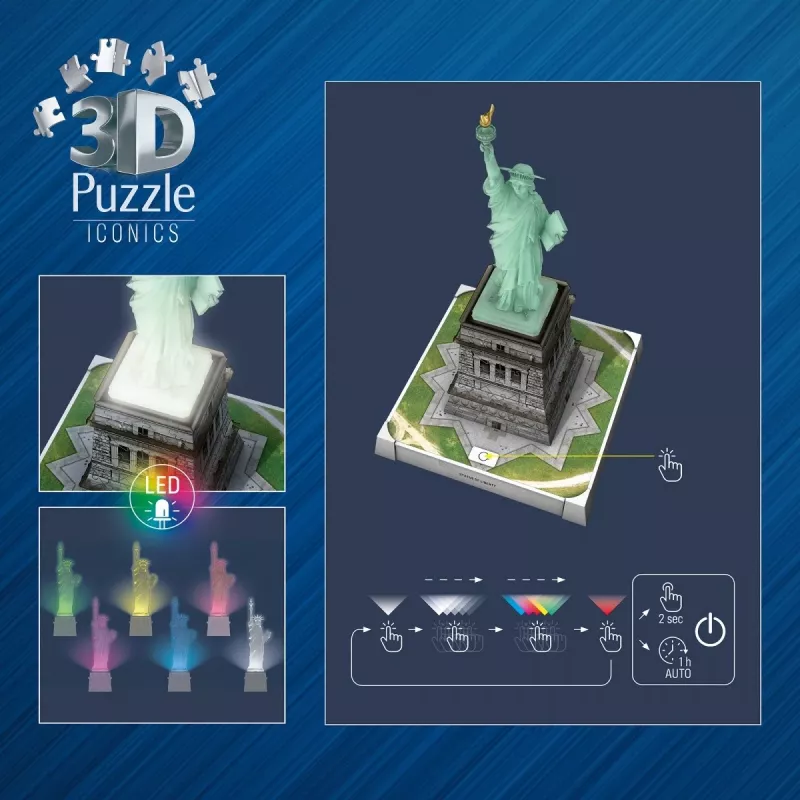 3D-puzzel Vrijheidsbeeld