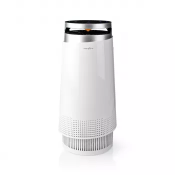 Nedis AIPU100CWT luchtreiniger 20 m² 50 dB 35 W zwart, wit