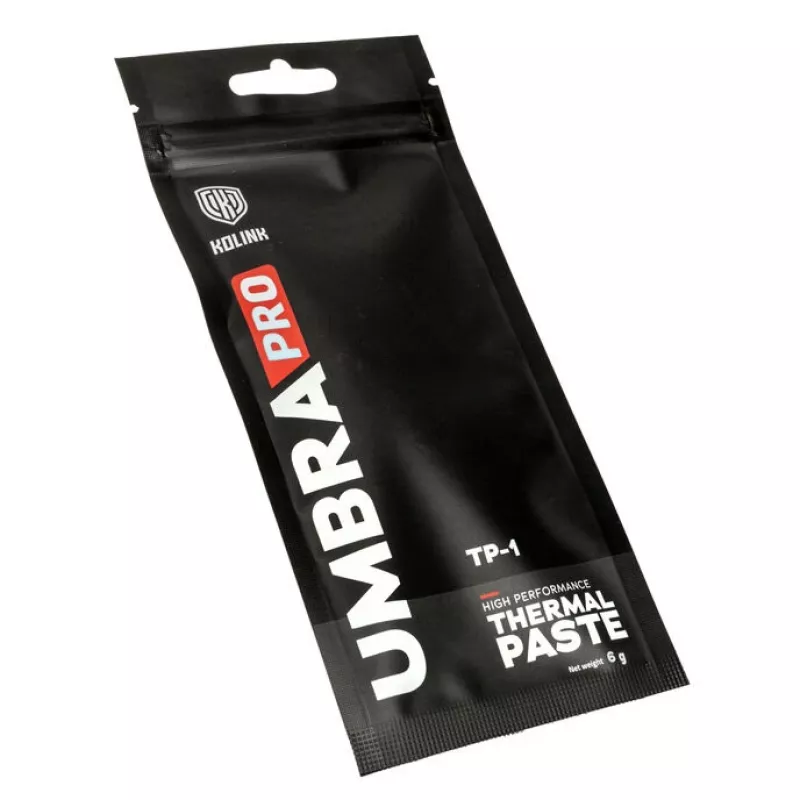 Warmtegeleidingspasta Kolink UMBRA PRO TP-1, 6-g-tube, hooggeleidende CPU/GPU-verbinding