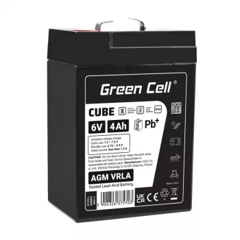 Batterij AGM VRLA 6V 4Ah IP54