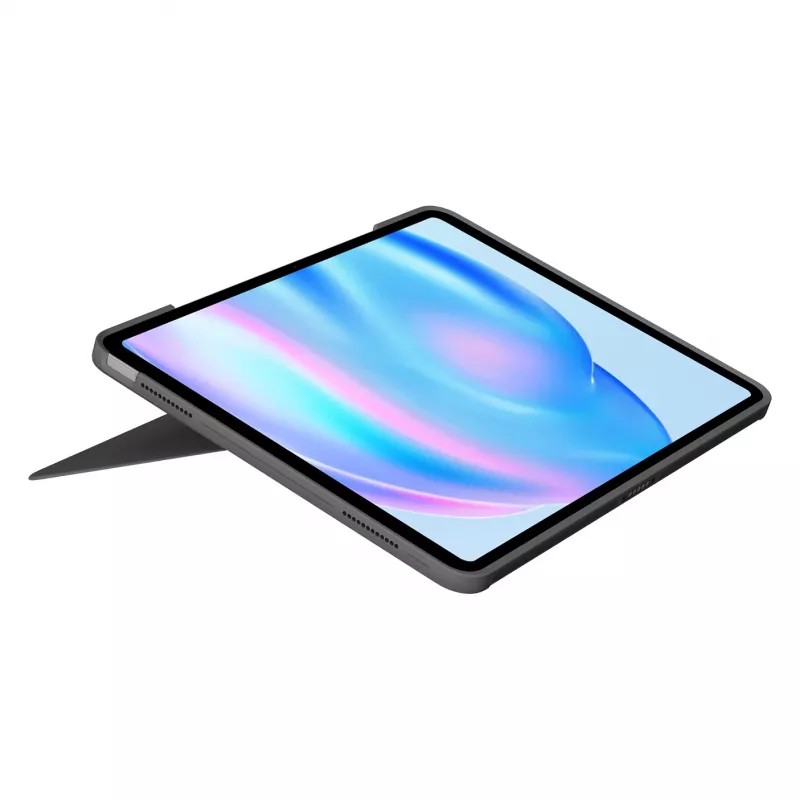 Logitech Combo Touch toetsenbord QWERTY Deens Fins Noors Zweeds Smart Connector grijs