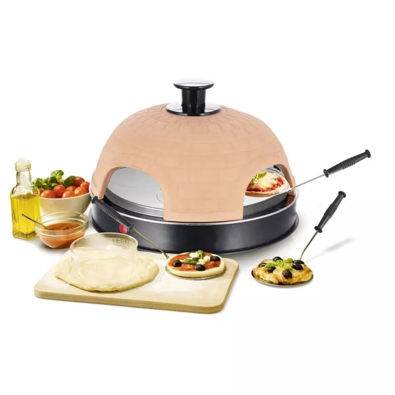 Pizzamaker Emerio PO-115985 4 pizza's 900 W zwart oranje