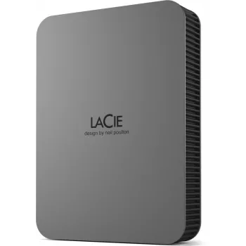 LaCie Mobile Drive Secure 5TB draagbare externe harde schijf 2,5 inch Mac & PC Space Grey datarecoverydienst (STLR5000400)