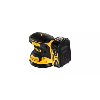 Excentrische schuurmachine DeWalt DCW210N borstelloos 18 V, 125 mm schijf, 8.000–12.000 OPM, 930 g