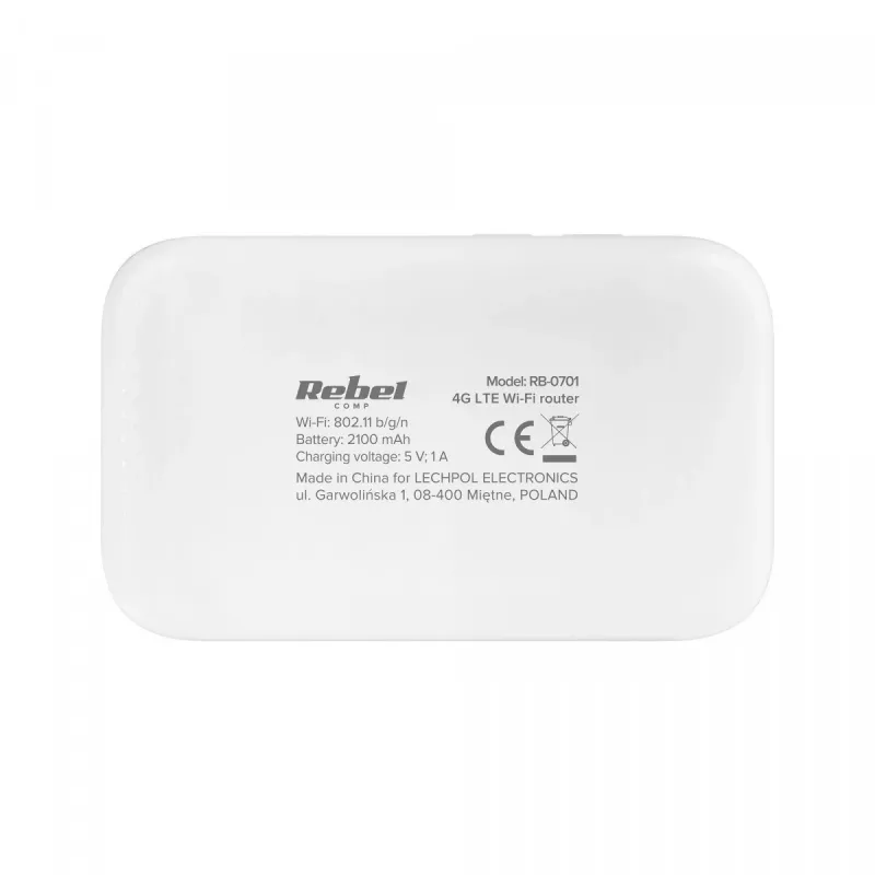 Rebel RB-0701 WLAN-router singleband (2,4 GHz) 3G 4G