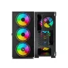 SAVIO pc-behuizing Raptor X1 ARGB glas/mesh zwart