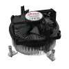 Akasa Intel LGA1700 processor hybride koeler 9 cm aluminium, zwart 1 stk.