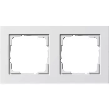 Gira E2 021222 2-voudig frame, wit