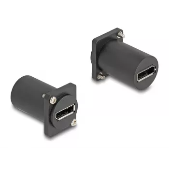 DeLOCK D-type-module DisplayPort bus naar bus 4K zwart