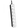 TRACER Stekkerdoos Zebra 1,5 m 6 stopcontacten