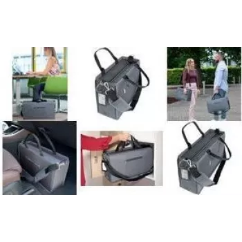 Schoudertas Sigel Desk Sharing Bag BA413 donkergrijs unisex groot
