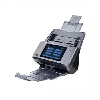 Documentenscanner PLUSTEK eScan A 450 Pro — 600 dpi, 10,1 inch touchscreen, desktop-invoerscanner