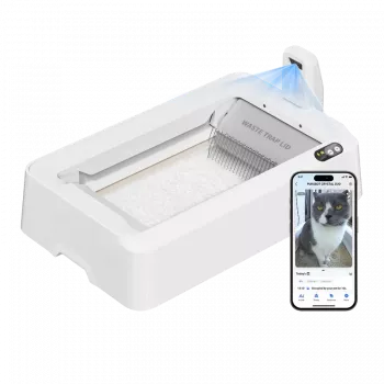 Zelfreinigende kattenbak PETKIT T7-EU, wit