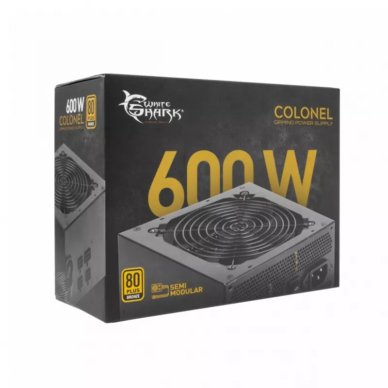Voeding White Shark Colonel 600 W