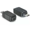 Adapter USB micro-B stekker naar Mini-USB 5-polig DeLOCK 65063