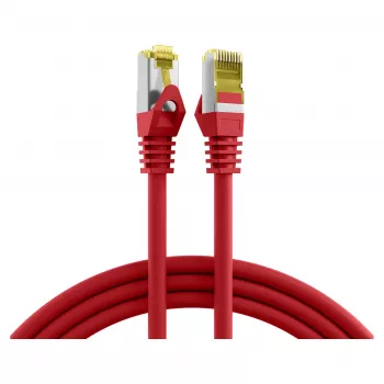 EFB-Elektronik RJ45-patchkabel Cat.6A S/FTP LSZHCat.7 ruwe kabel rood 0,15 m fabrikant: EFB Elektronik (MK7001.0,15R)