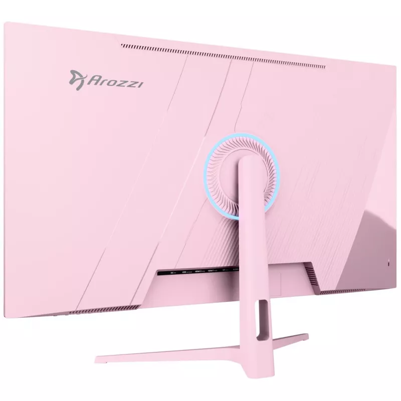 Computermonitor Arozzi Nova 32 inch (80 cm) 2560×1440 Quad HD LED 1 ms 16:9 roze met luidsprekers en VESA
