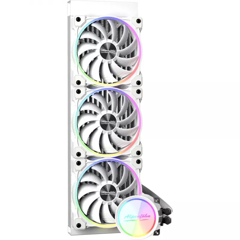 Alpenföhn Gletscherwasser 360 processor all-in-one-vloeistofkoeler wit