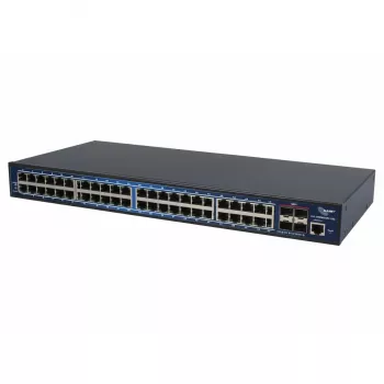ALLNET 48+4P ALL-SG8652M-10G Ethernet-switch 48 x Gigabit + 4 x 10G SFP+ poorten, rackmontage