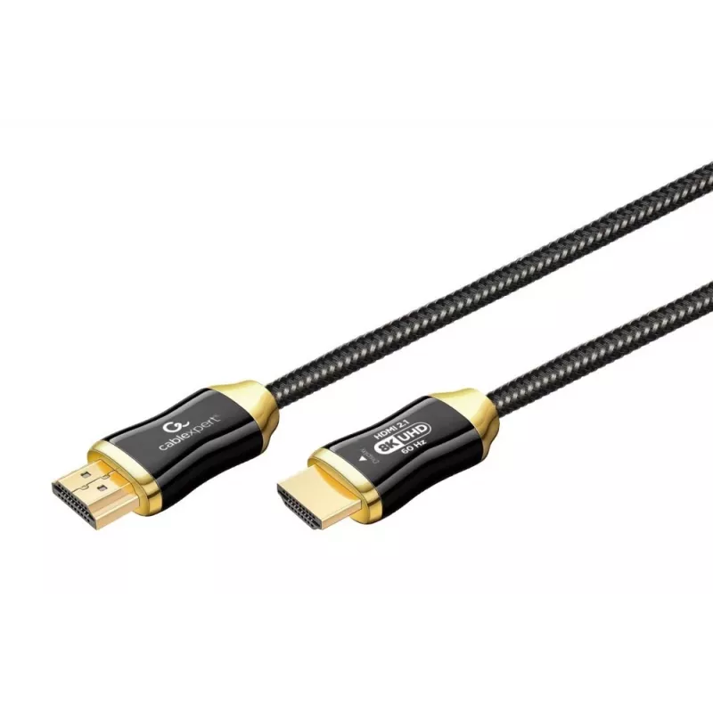 HDMI-kabel GEMBIRD CCBP-HDMI8K-AOC-20M, 20 m, HDMI 2.1, 48 Gbit/s, verguld type A, zwart