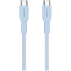 CANYON kabel OnWire 60CL C-C 60W COLOR gevlochten 1m lichtblauw