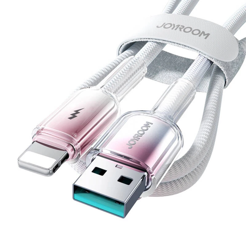 USB-A naar Lightning-kabel Joyroom S-A42 3A 1,2 m wit