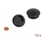 Afsluitdop zwart nylon DeLOCK 60234